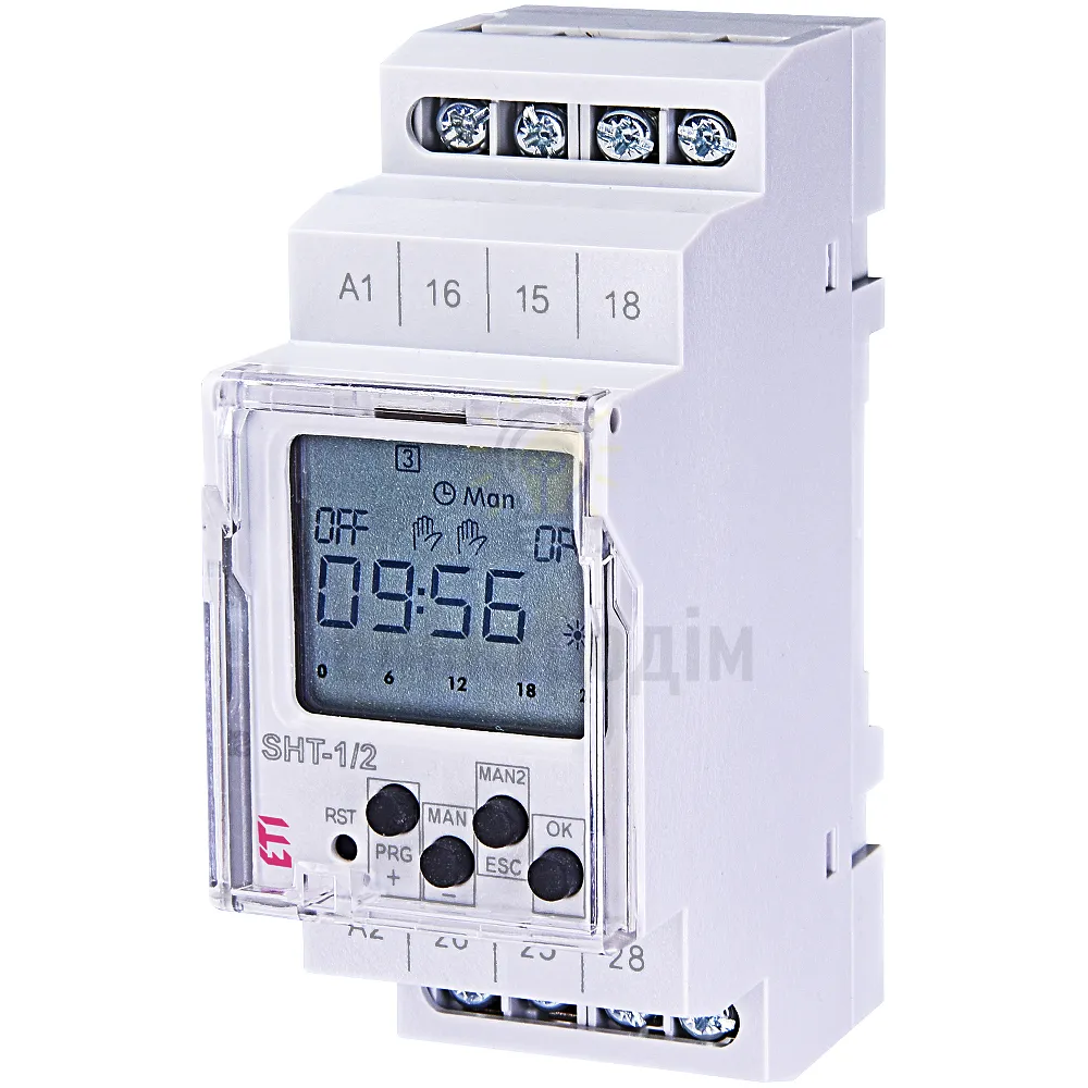 Програмоване цифрове реле SHT-1/2  UNI  12-240 AC/DC (1x16A_AC1) 2470051 Словенія 2470054 