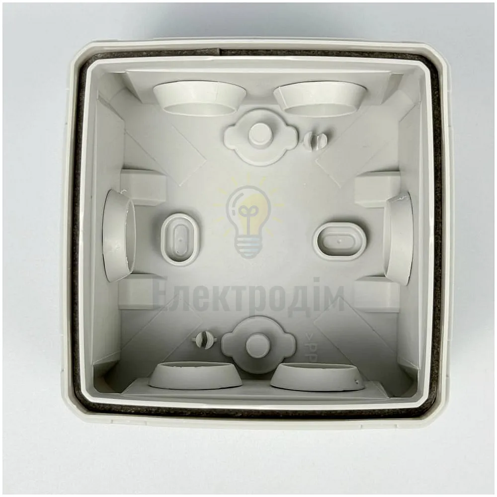 Коробка розподільча СКІМ K85 88х88х52 сіра IP55 В1102006  - фото 13
