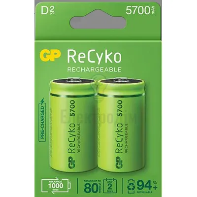 Акумулятор PP R20,4000mAh, NiMH 1.2V1111 ( бл-2 шт ) 400DHC-UC2 — купити в Електродім