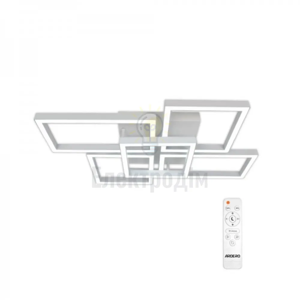 AL6495-1ARD 95W 6050Lm 3000K-6000K 710*490*95mm білий URBAN W 80437 