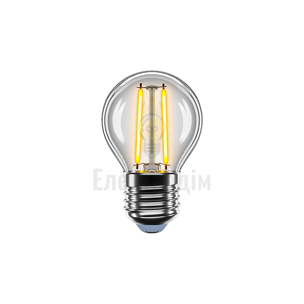 LED лампа VELMAX V-Filament-G45, 2W, E27, 4100К, 200Lm 21-41-31 
