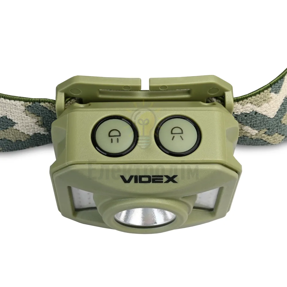 Налобний світлодіодний ліхтарик VIDEX 120Lm RED VLF-H085R-TAC  - фото 11