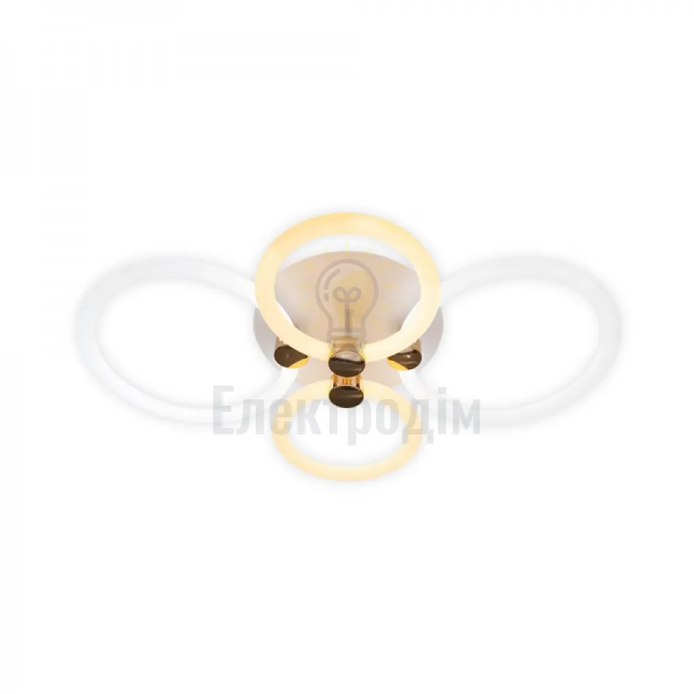AL6134-1ARD 76W коло 8450Lm 3000K-6500K 615*415*130mm FELICITY GOLD 80072  - фото 2