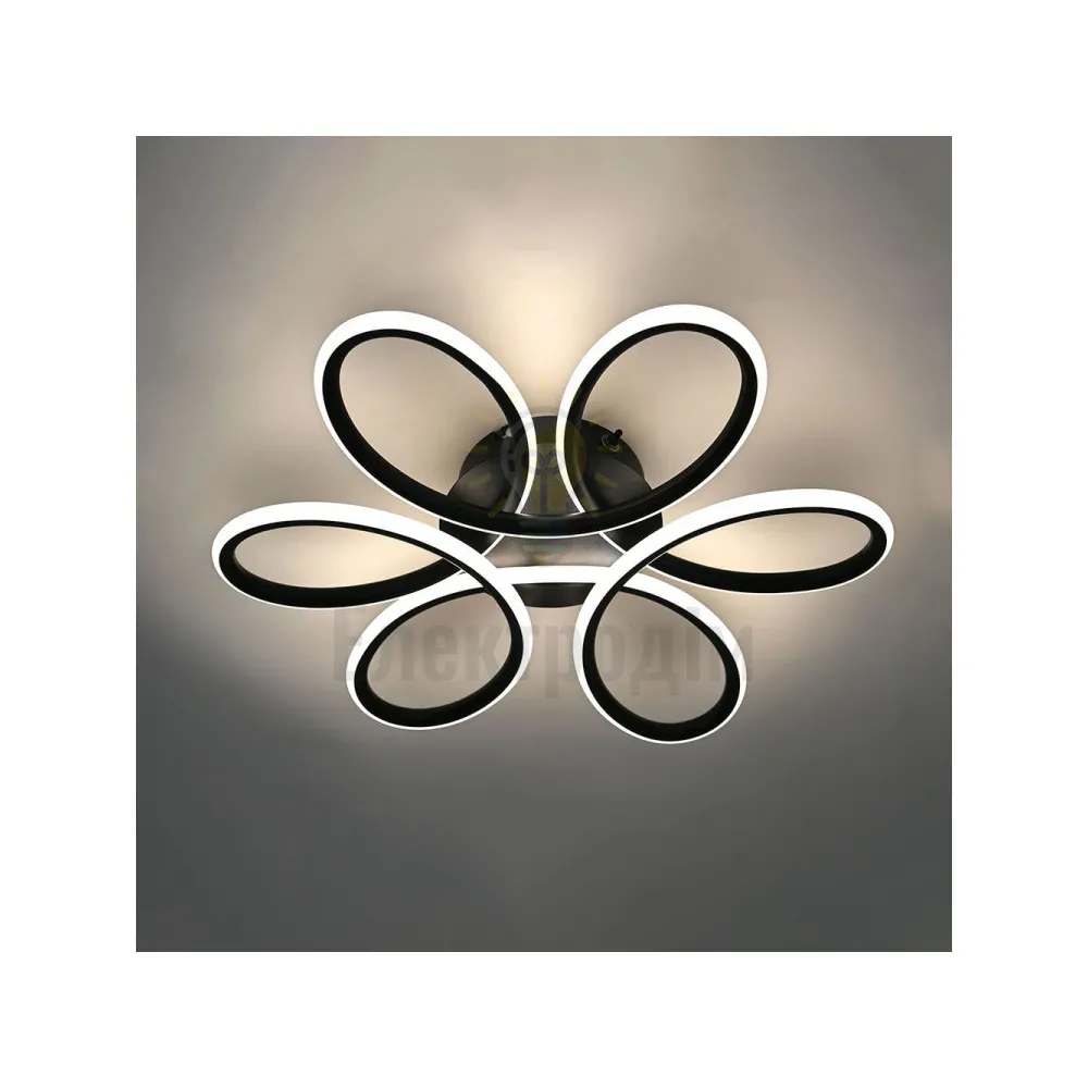 AL6520-1ARD 65W 3380Lm 3000K-6000K 420*110mm чорний LUCE 80492  - фото 2