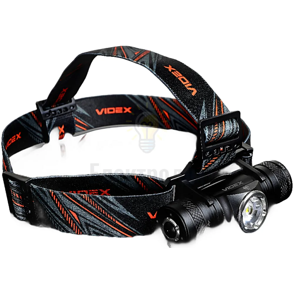 Налобный светодиодный фонарик VIDEX 1200Lm 5000K VLF-H065A  - фото 1