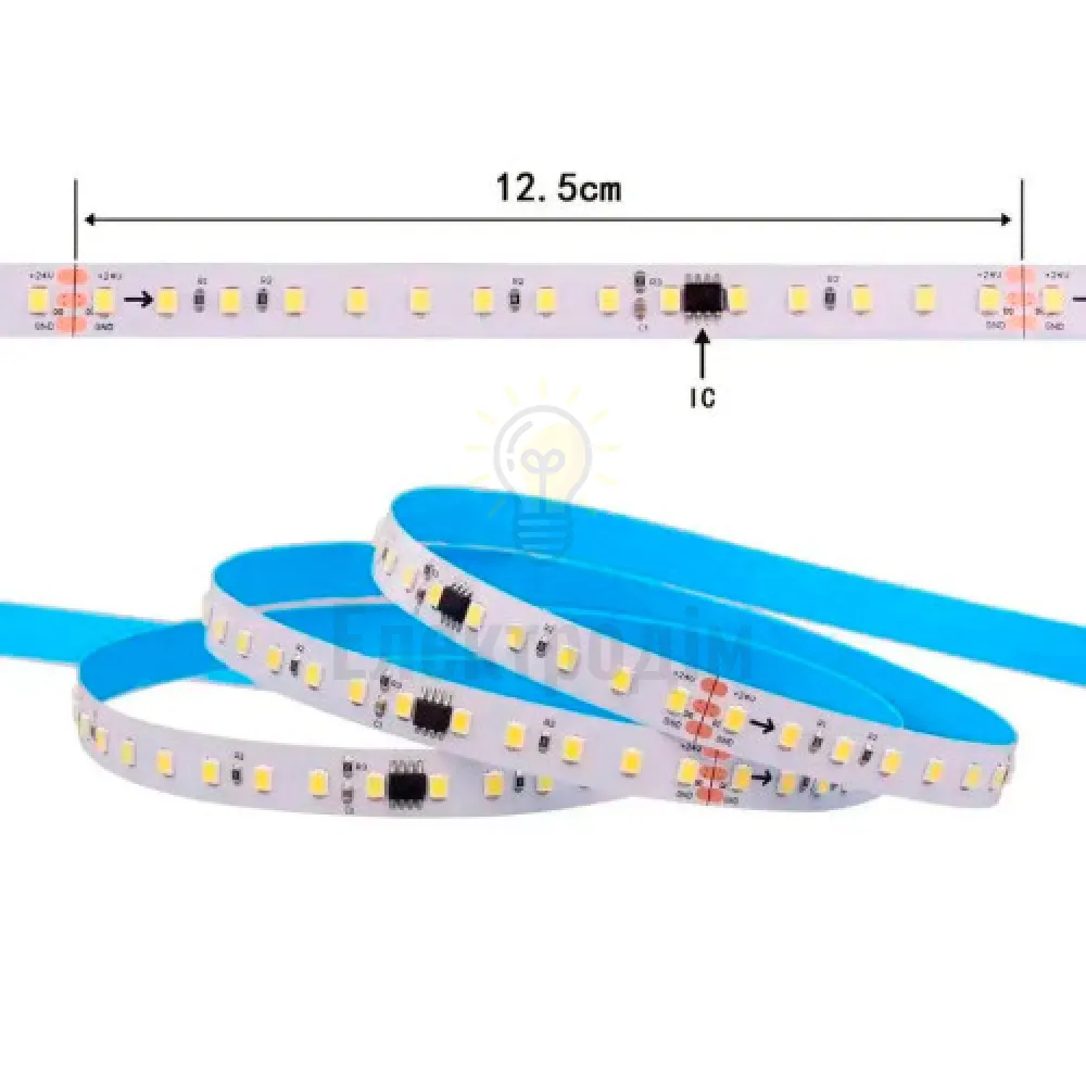 AVT-07-120-Running effect-GZX16703-24V-IP20 Світлодіодна стрічка smd2835 1022773  - фото 5