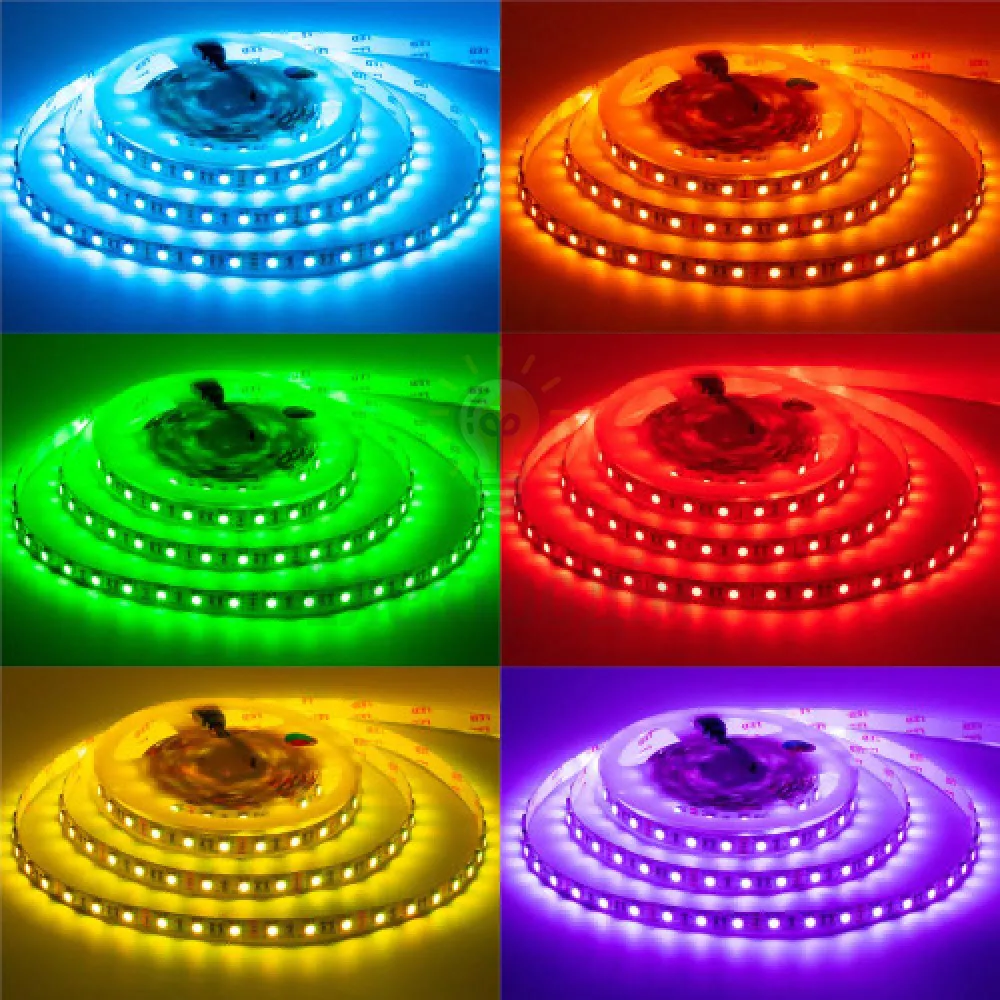 МТК-300RGB-F-5050-12 Світлодіодна стрічка smd 5050 1015430  - фото 3