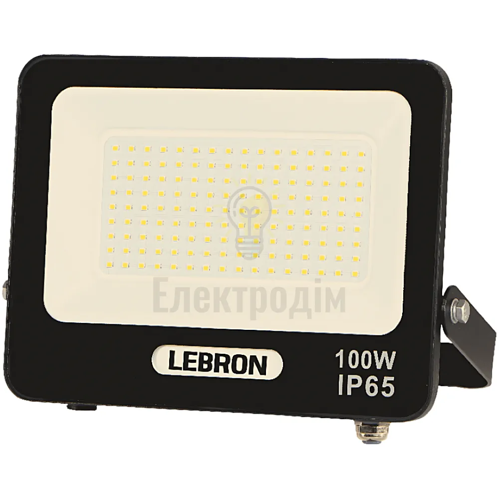 LED прожектор LEBRON L- LF, 100W,  6500K, 10000Lm, 220V 17-06-66 