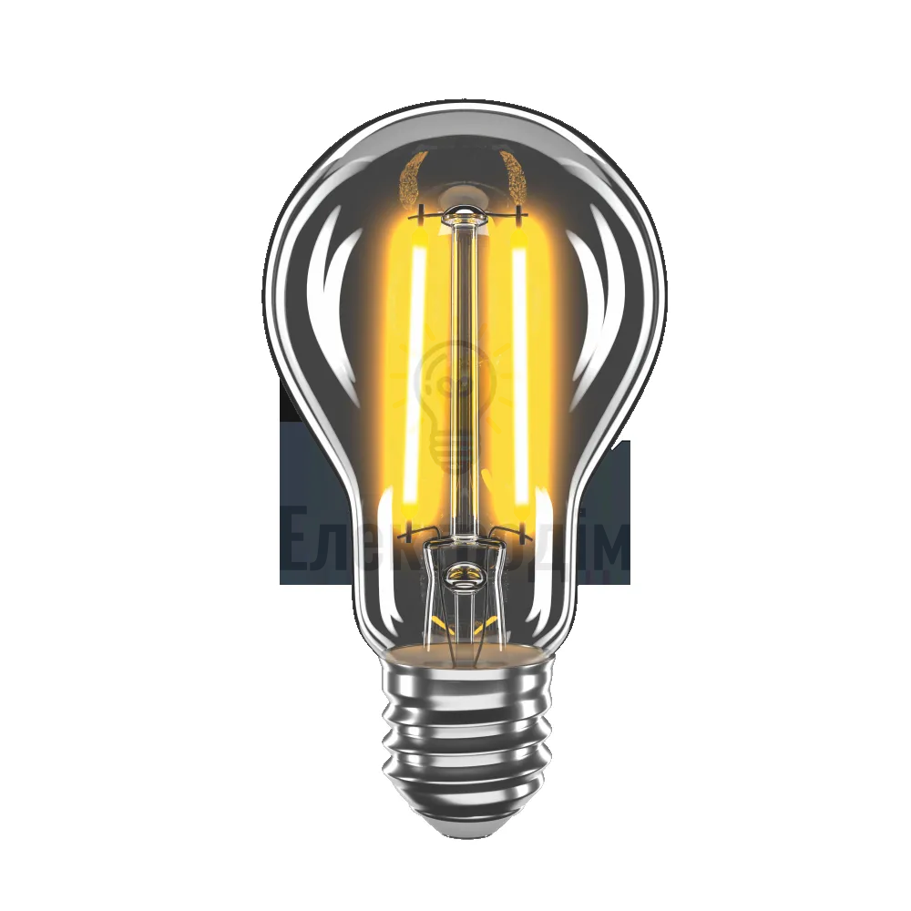 LED лампа VELMAX V-Filament-A60, 2W, E27, 2500K, 200Lm 21-40-05 