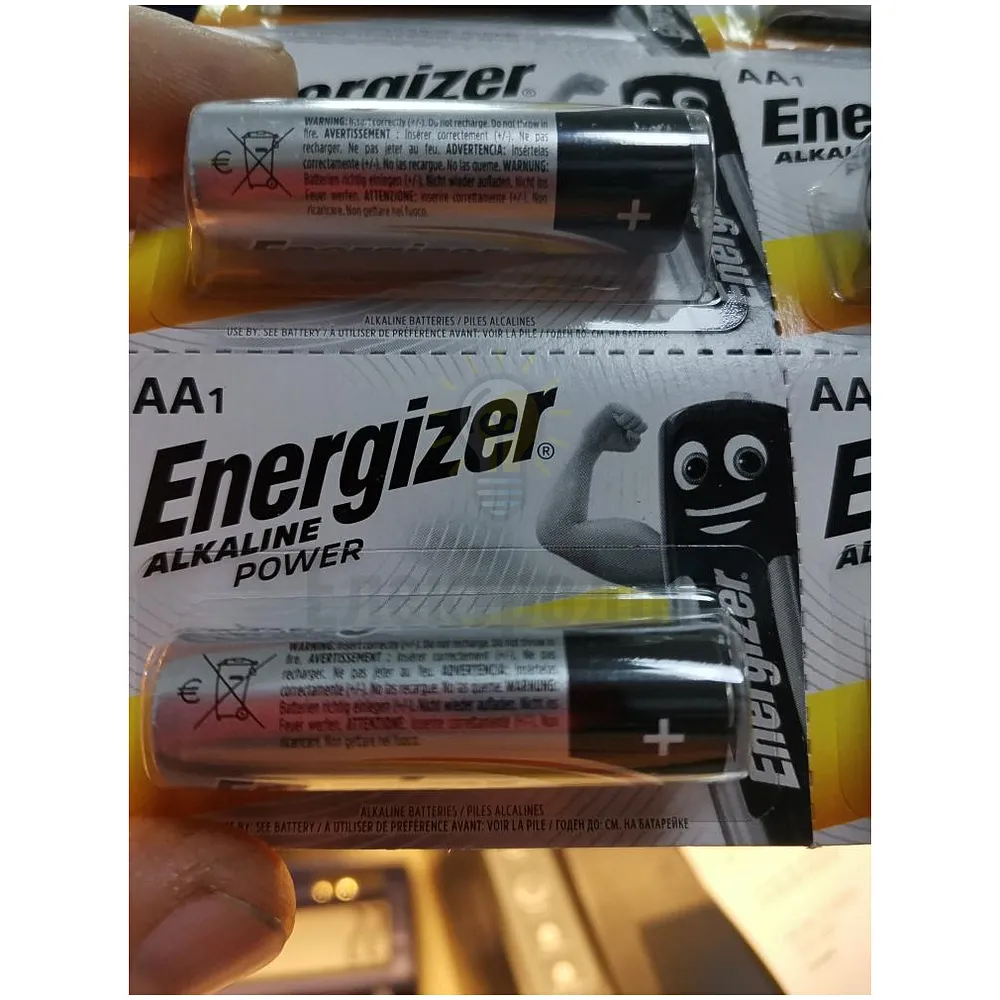 Батарейка ENERGIZER AA/LR06 Alk Power multiblister уп. 12шт ціна за 1 шт. 6548462  - фото 1