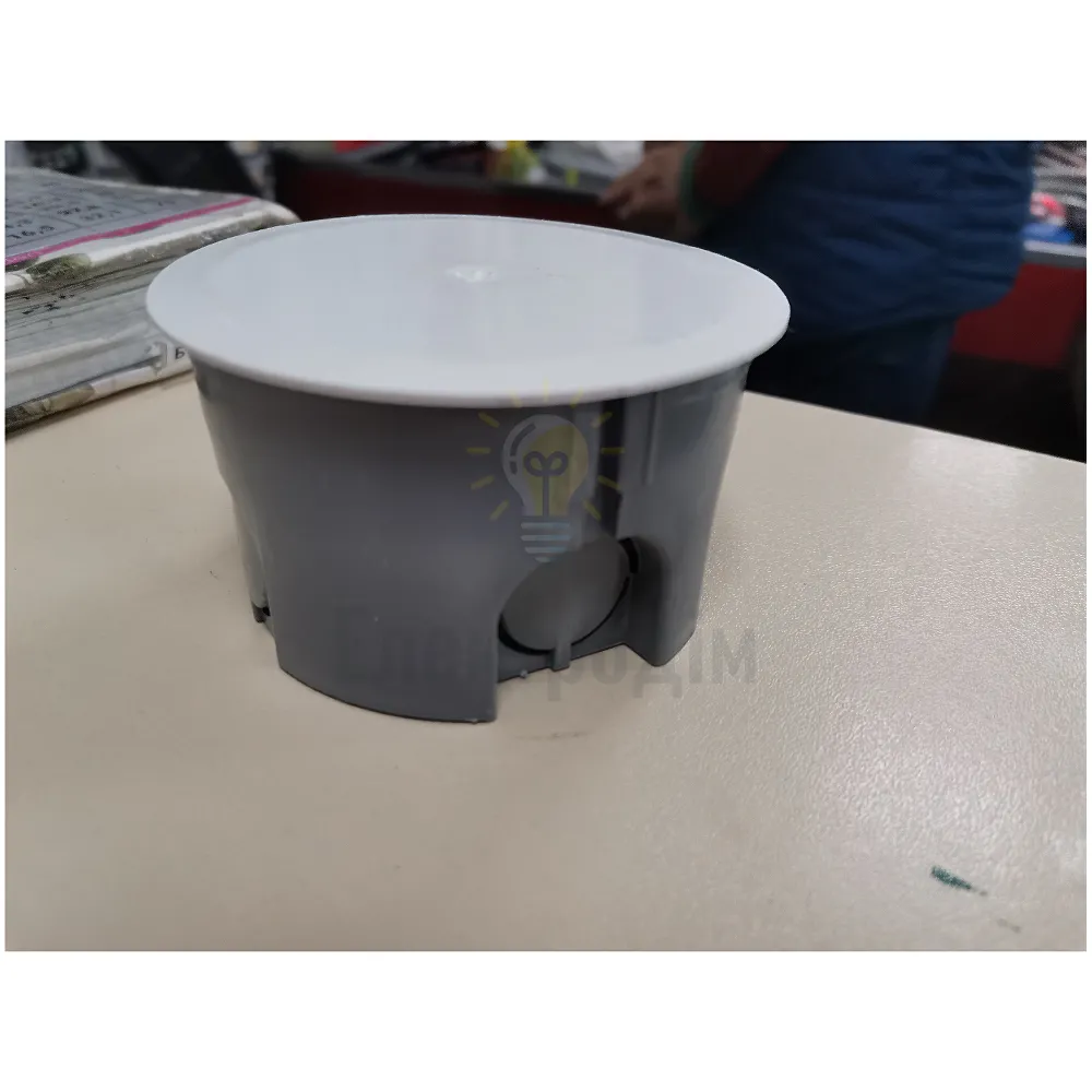 Подрезетник Копос КU 68 1902 КРБ 45х70 ГК унив. с крышкой 