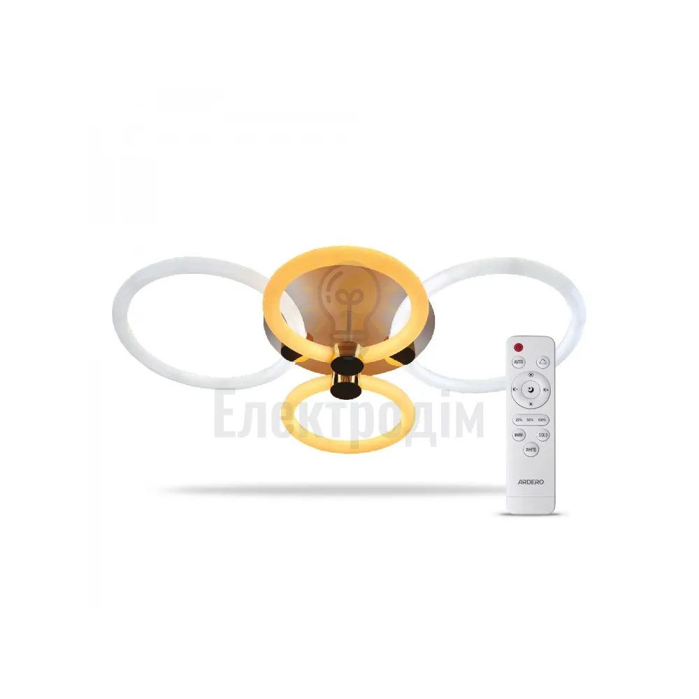 AL6134-1ARD 76W коло 8450Lm 3000K-6500K 615*415*130mm FELICITY GOLD 80072 