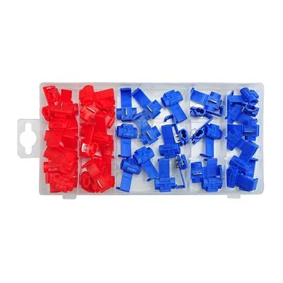 Швидкоз'єднувачі електропровідників різні, набір 50 елементів YT-06868 — купити в Електродім