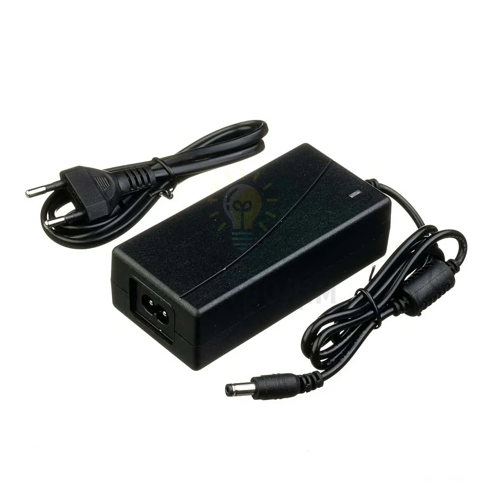 Блок  живлення 12В пластик 5А - 60W пластик 1022855 