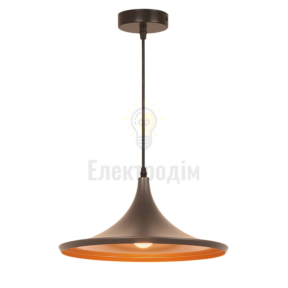Світильник VELMAX V-CL-UFO-Bl-G, max 60W, E27, 220V 23-10-91 
