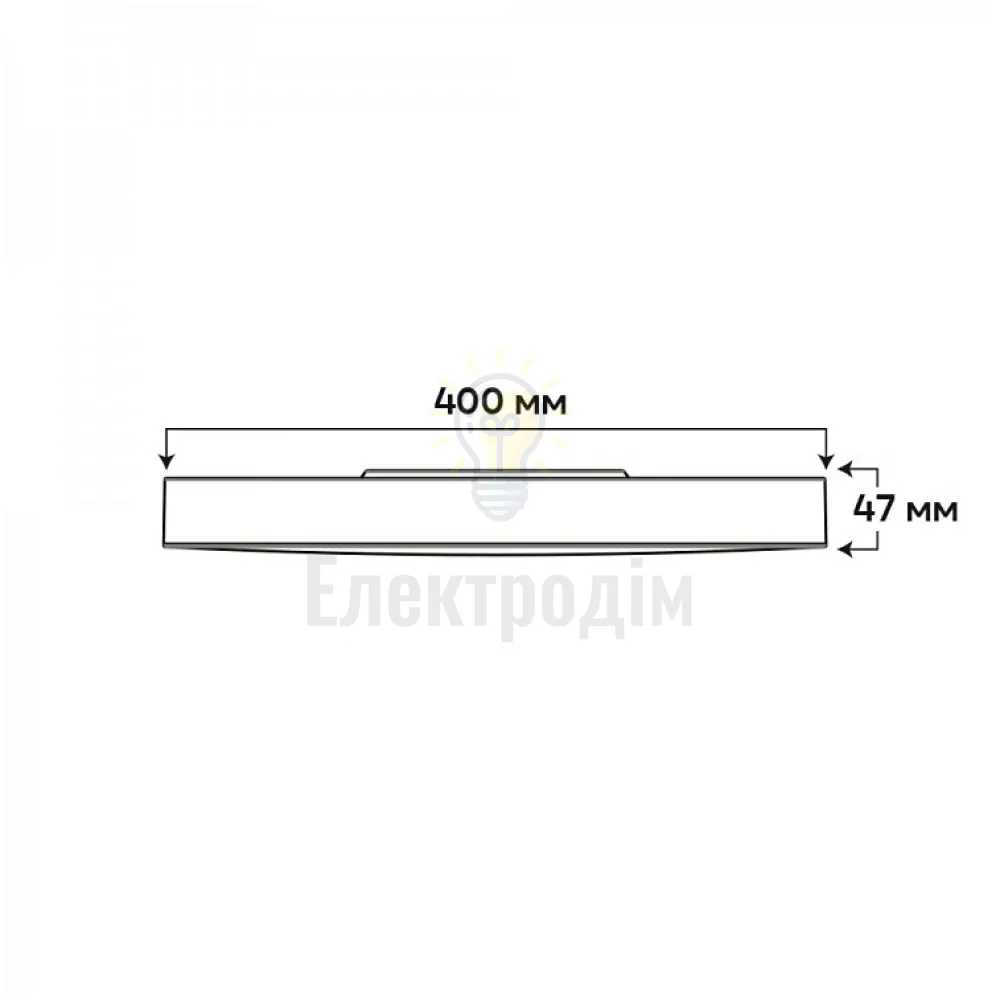 AL6087ARD 36W коло чорний 3600Lm 3000/4000/6500K 400*42mm TREND 80638  - фото 3