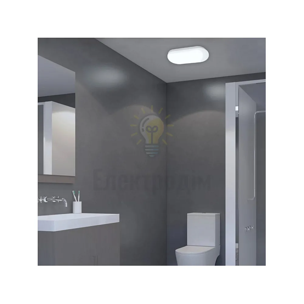 AL3010-O 24 Вт 6500К IP65, овал, 250*125*38 мм LC 80381  - фото 2