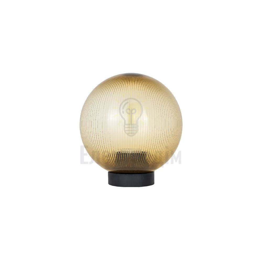 Світильник садово-парковий VIOLUX SFERA золотистий 200мм 20W Е27 ІР44 (1/6) 501120 
