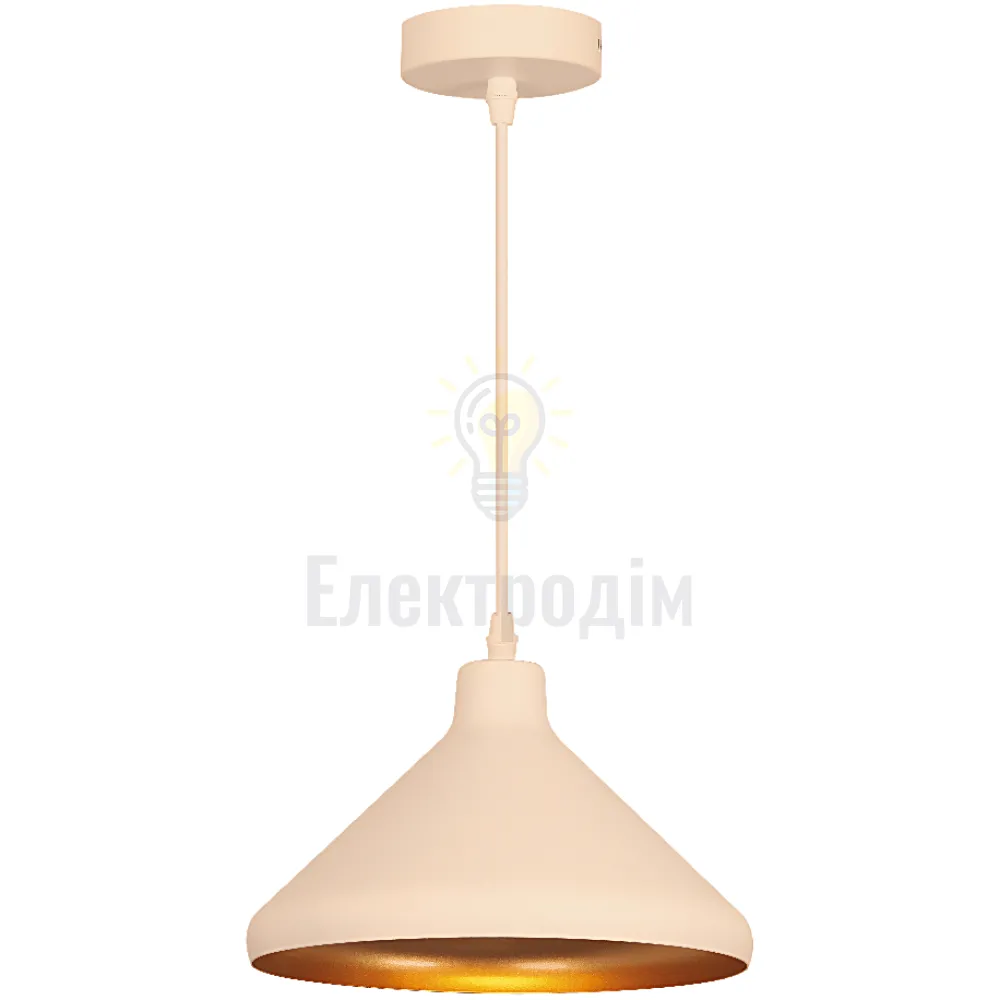 Світильник VELMAX V-CL-MUSHROOM-Wh-G, max 60W, E27, 220V 23-10-61 