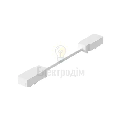 Конектор магнітний Violux DT-WN кутовий гнучкий білий 320034 — купити в Електродім