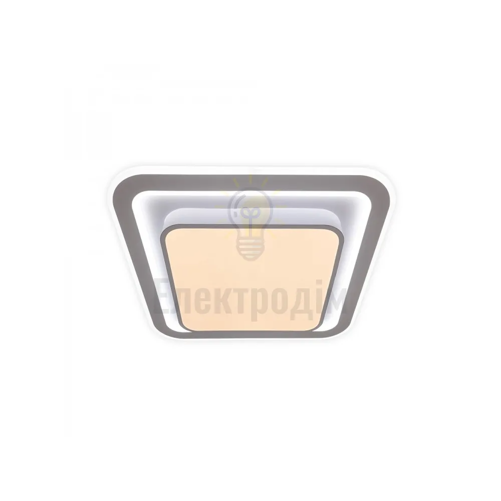 AL6400ARD 80W квадрат 6240Lm 3000K-6500K 480*480*70mm PEARL S 80242  - фото 6