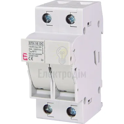 Тримач EFH 10 2P 25A 1000V DC 2540203 — купити в Електродім
