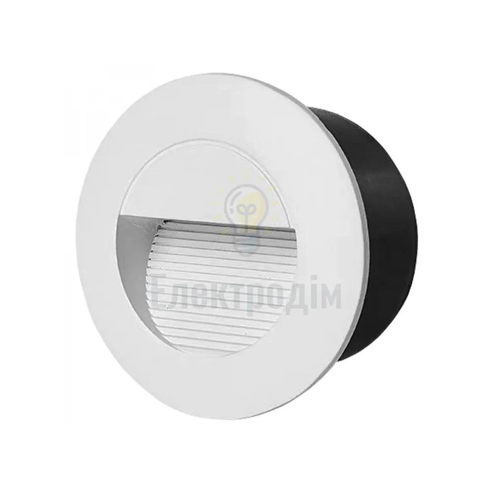 DH1020ARD 230V 3W 30Lm 3000K коло 84*47mm білий IP54 80676  - фото 6