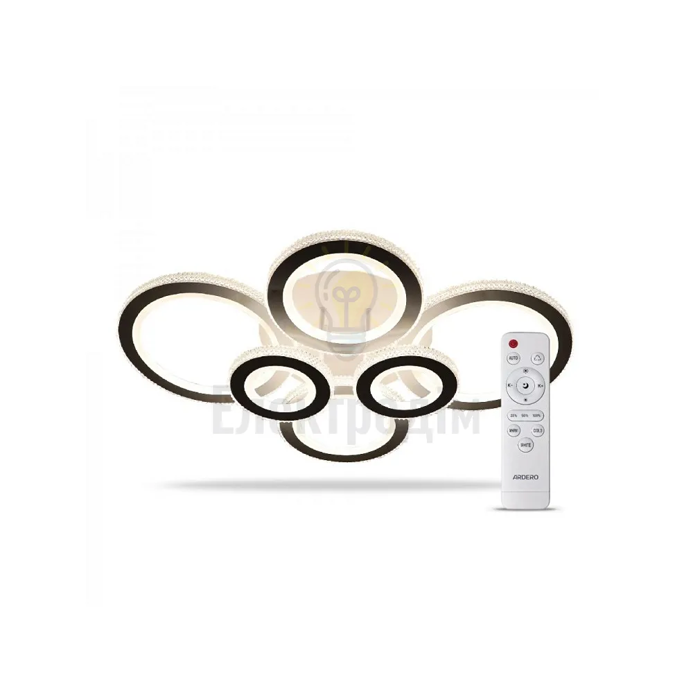 AL6166ARD 75W коло 7200Lm 3000-6500K 800*570*165mm VIVID 80088 