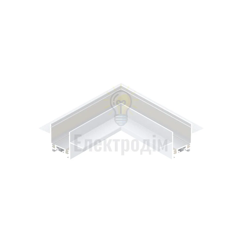 Зєднувач Violux DTD-L кутовий білий 320025 