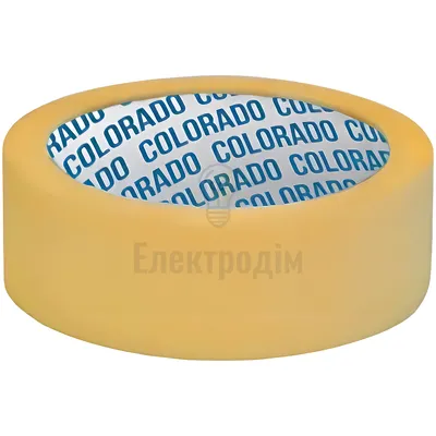Стрічка малярська, сильна фіксація, 38мм х 40м Colorado 10-053 — купити в Електродім