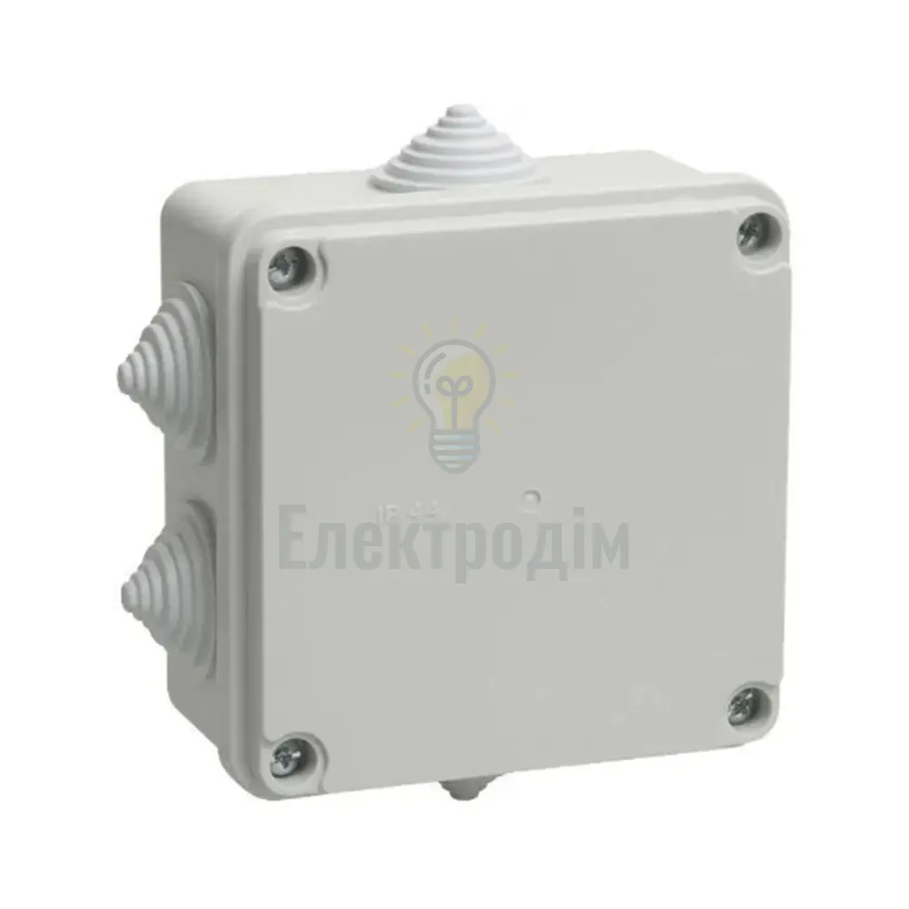 Коробка розподільча зовнішня квадр. 100х100х70 ІР55 503005 
