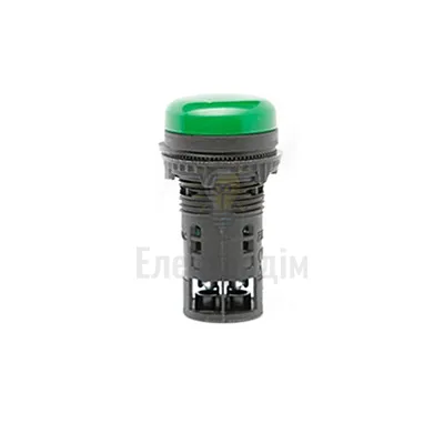 Сигнальна арматура Лампа сигнальна LED матова ELPI-240A-G 240V AC (зелена) 4771712 — купити в Електродім