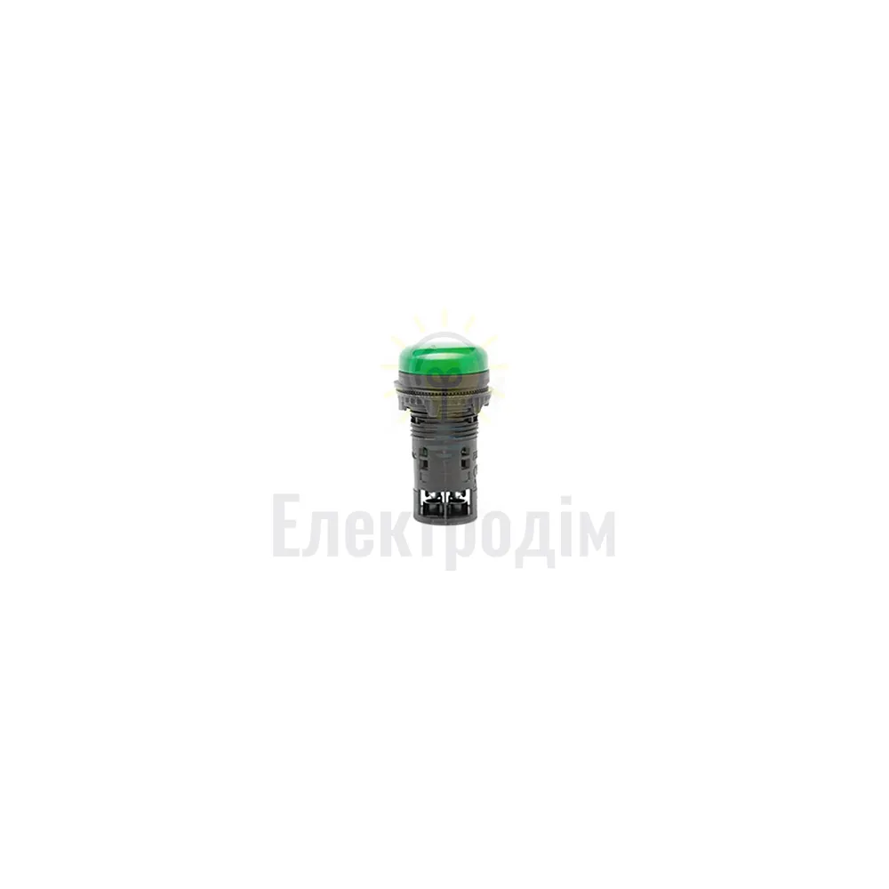 Сигнальна арматура Лампа сигнальна LED матова ELPI-240A-G 240V AC (зелена) 4771712 
