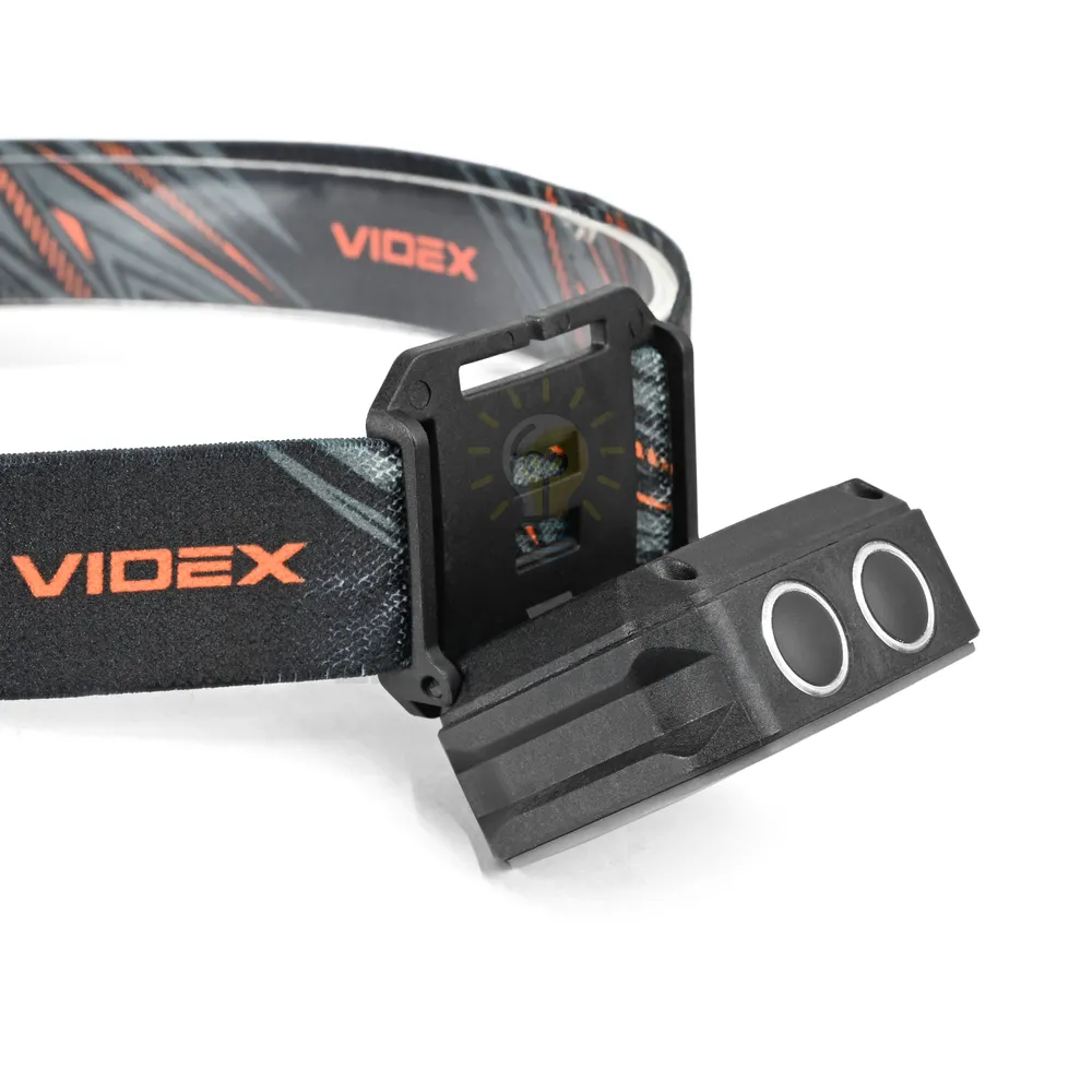 Налобний світлодіодний ліхтарик VIDEX VLF-H086 400Lm 3000K/5000K/RED (20шт/ящ) VLF-H086  - фото 3