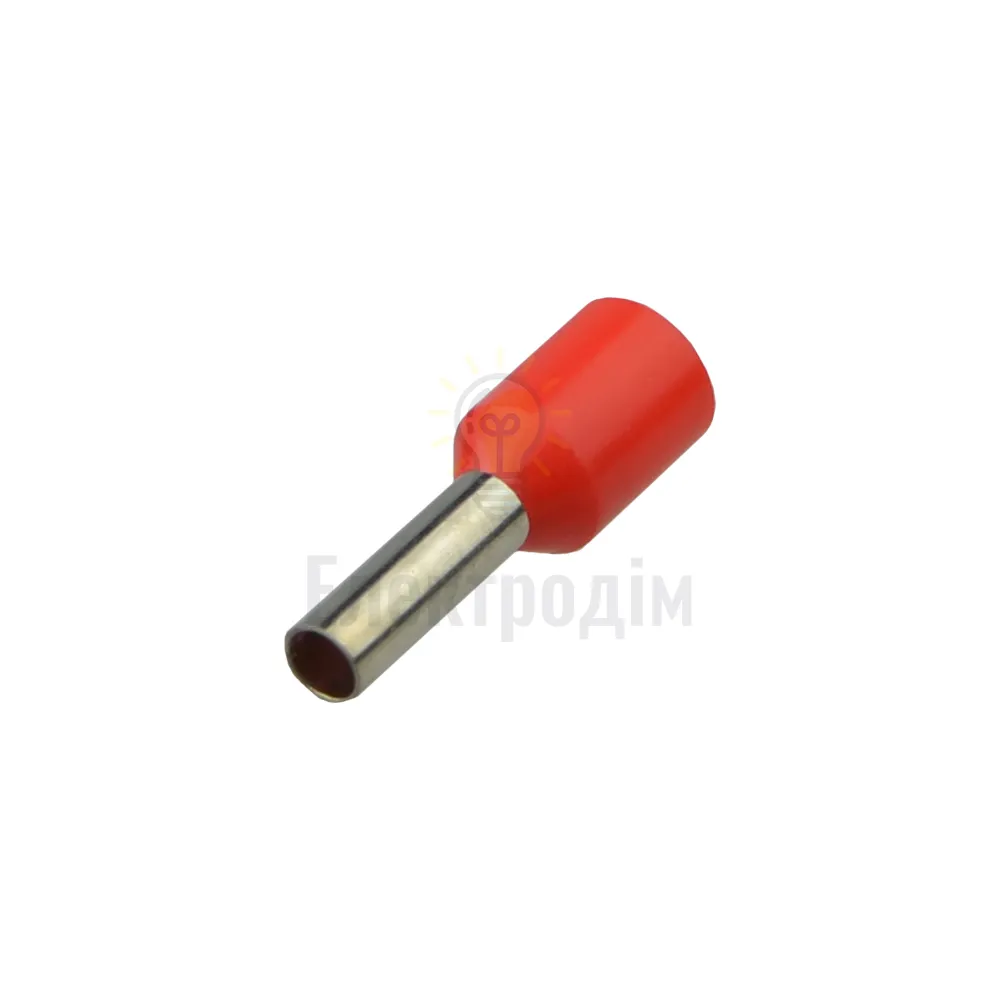 Наконечник трубчастий АСКО  HT  0,75-08 червоні (100шт) A0060010045 