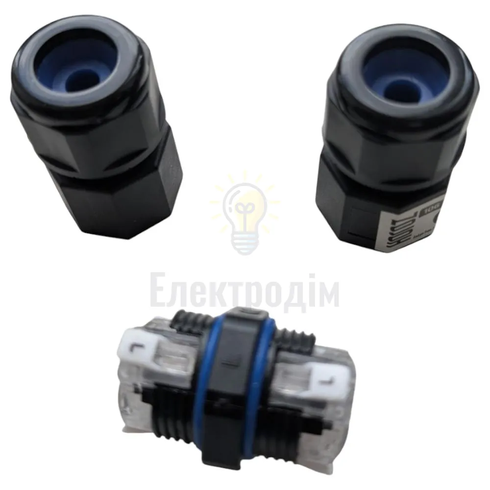 Клема вологозахистна Клема вологозахисна IP68 CONNECTOR-1 HOROZ ELECTRIC 106-004-0001-010  - фото 4