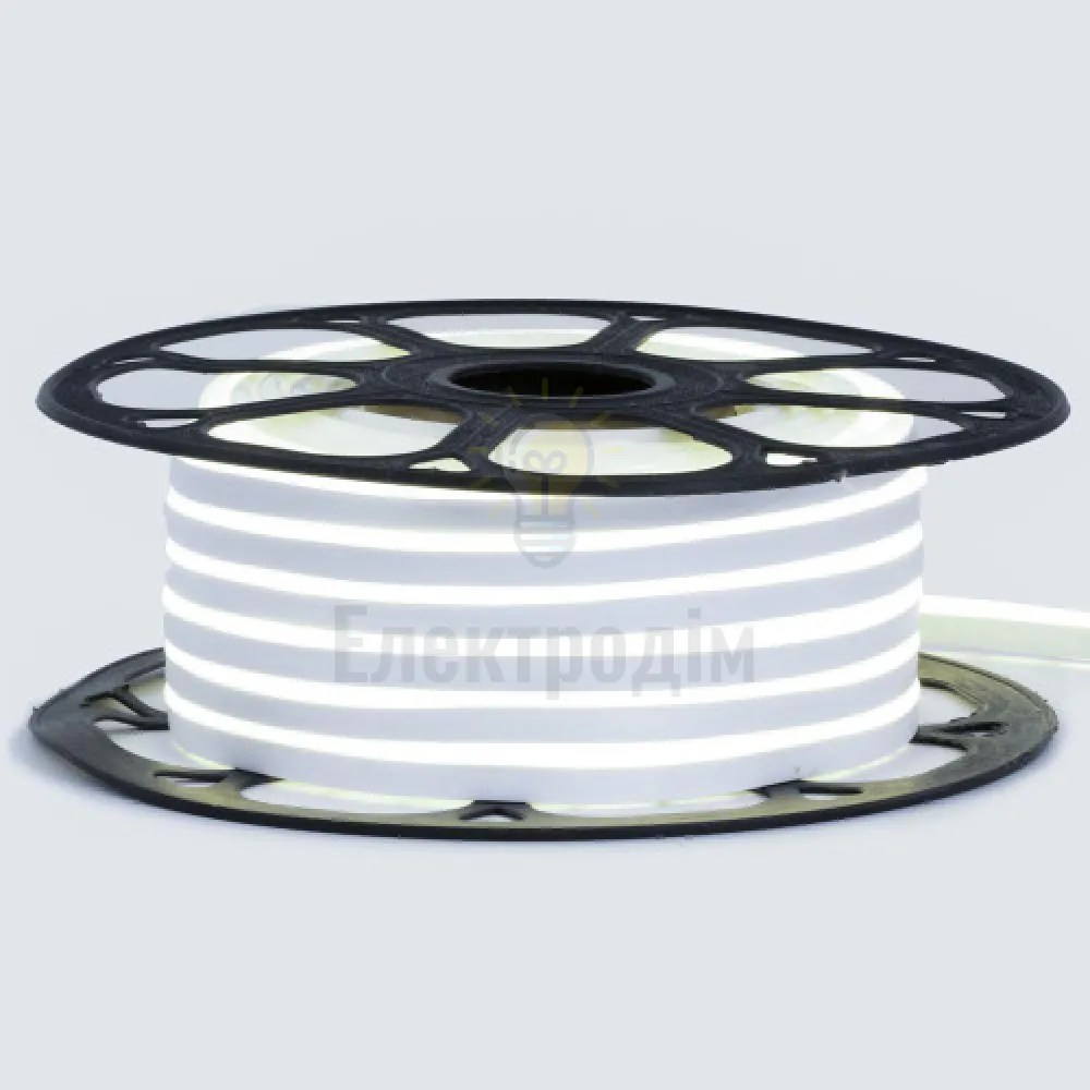 LED НЕОН Неонова стрічка світлодіодна біла нейтральна 12V 6х12 AVT-smd2835 120LED/м 13Вт/м IP65 1018080 