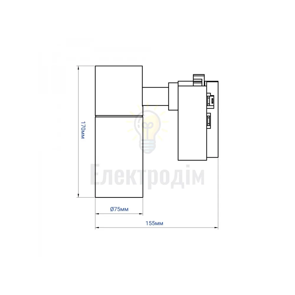AL140 COB 30W 4000K 35 град білий 41613  - фото 2