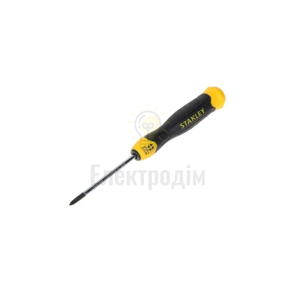 Stanley Викрутка хрестова PH0 * 60 мм Stanley Cushion Grip 0-64-930 