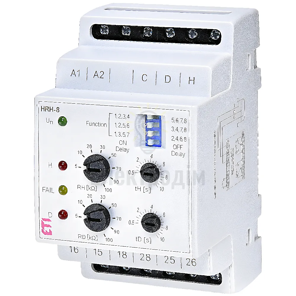 Реле контролю рівня рідини HRH-8 230V (2x16A_AC1) 2470293 