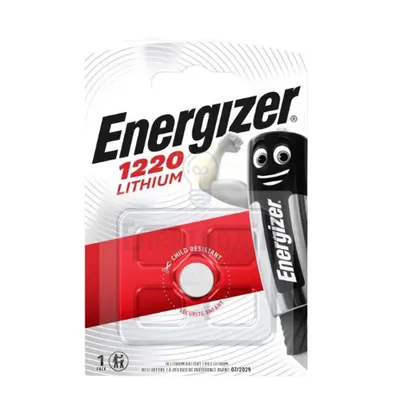 Батарейка лужна Energizer CR1220 6352544 — купити в Електродім