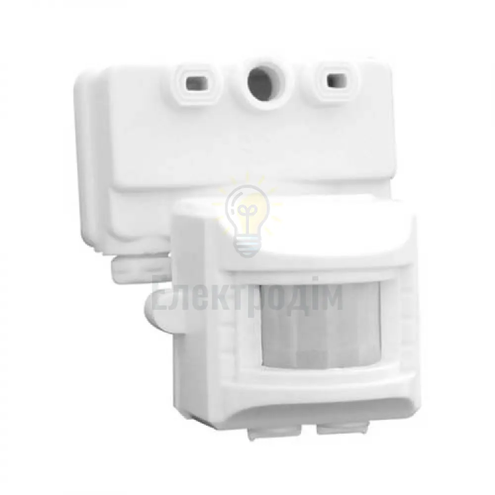 Датчик руху LX02/SEN15 150W-500 DD=11m білий 22003  - фото 1