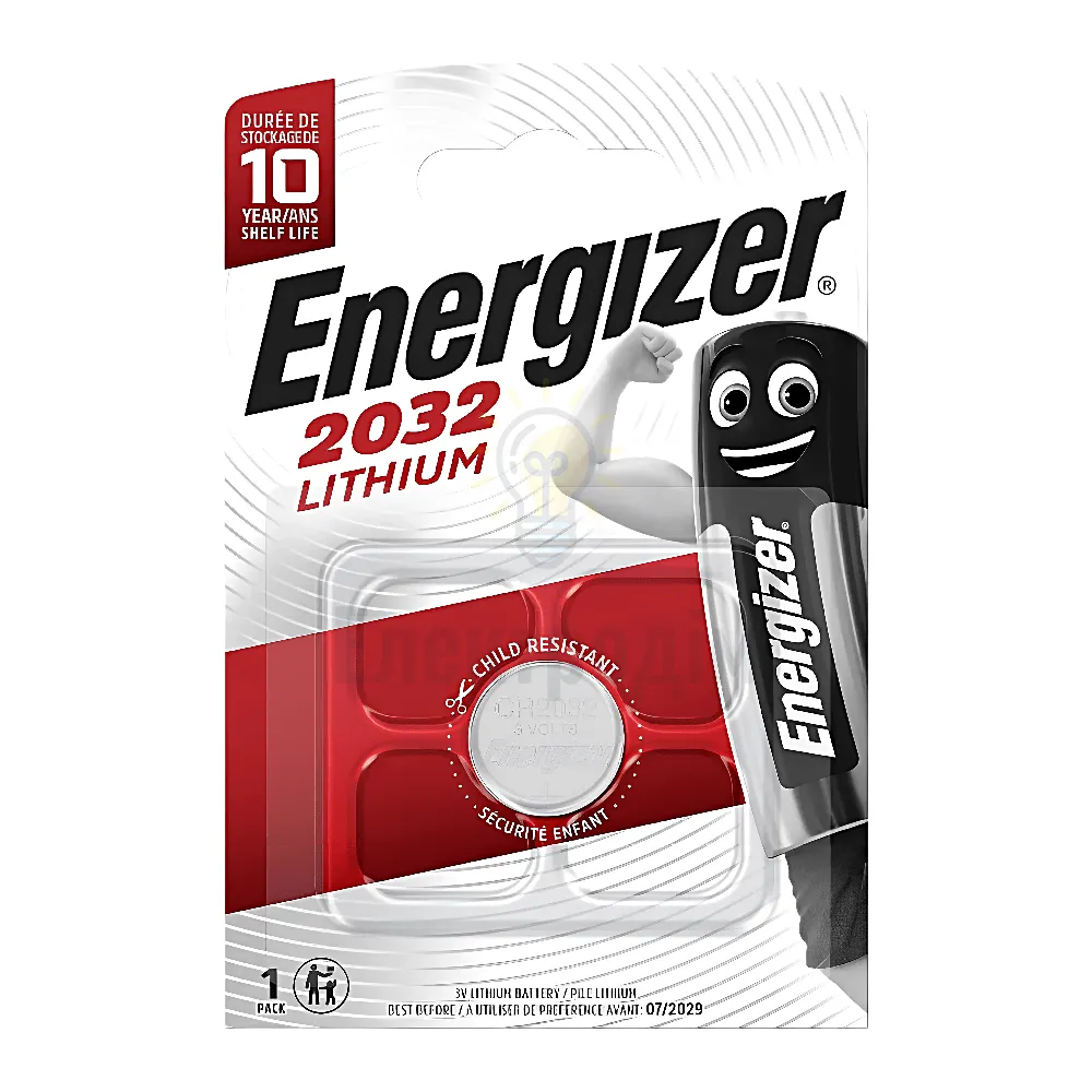 Батарейка CR2032 (бл-1шт) Energizer 6429545 