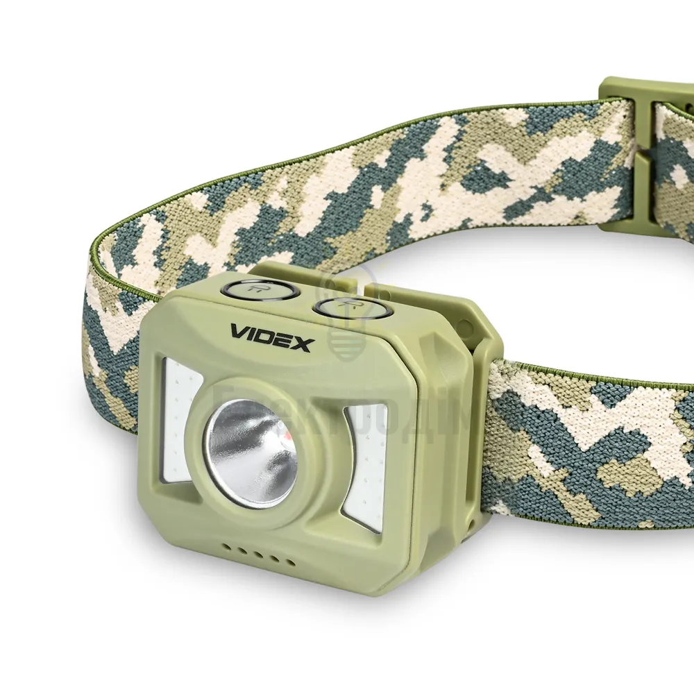 Налобний світлодіодний ліхтарик VIDEX 120Lm RED VLF-H085R-TAC  - фото 10