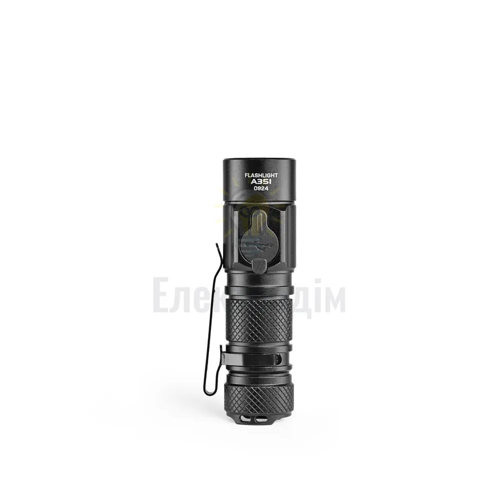 Портативний світлодіодний ліхтарик VIDEX  300Lm 5000K VLF-A351  - фото 6