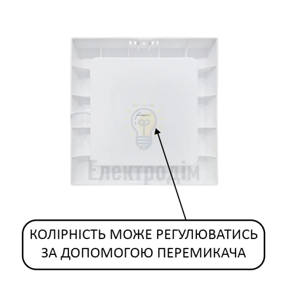 Світлодіодний світильник SELENA-12 3CCT 12W чорний 016-084-0012-020  - фото 1