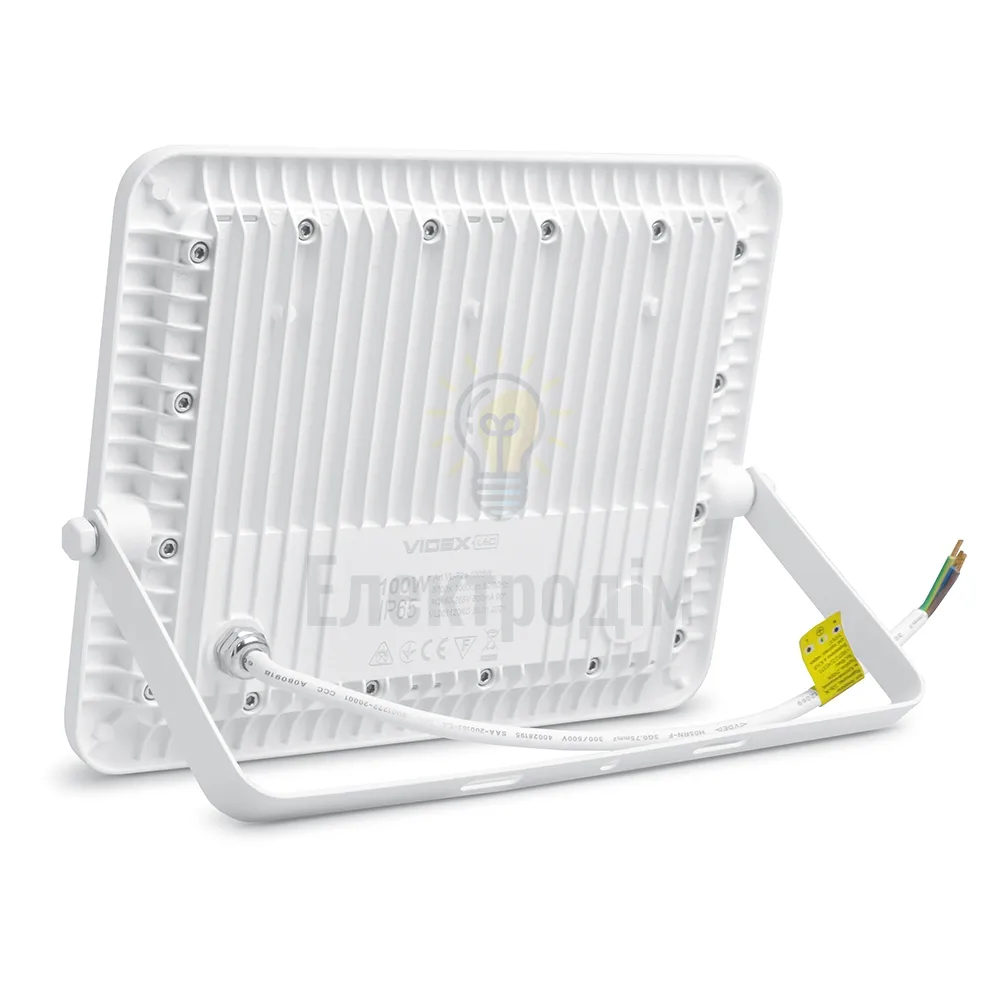 LED прожектор VIDEX F2e 100W 5000K VL-F2e-1005W  - фото 2
