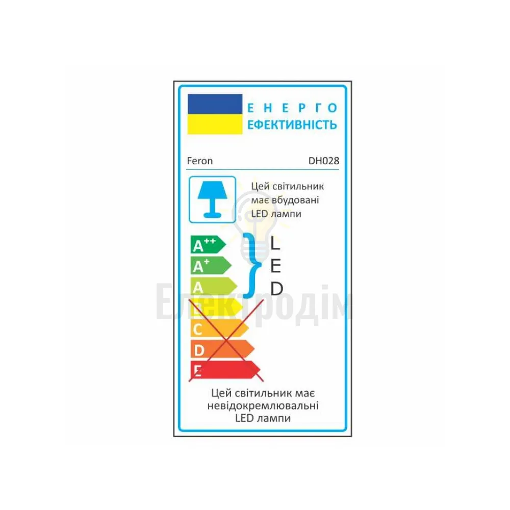 DH028 3W 4000К 230V 100Lm IP54 коричневий 120*120*50 11887  - фото 3