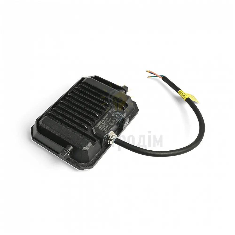 LED прожектор VIDEX F3 30W 5000K 220V Black VLE-F3-0305B  - фото 3