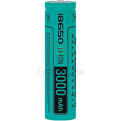 Акумулятор Videx літій-іонний 18650(без захисту) 3000mAh bulk1шт 18650/3000/1B — купити в Електродім